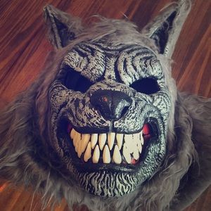 Halloween werewolf mask
